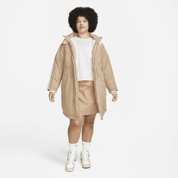 Nike Sportswear Essential Trench Jacket Women's Plus Size 2X (FB3201-200) - Picture 2 of 12